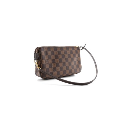 LOUIS VUITTON DAMIER EBENE POCHETTE ACCESSORIES NM N41207 (21*13*3cm)